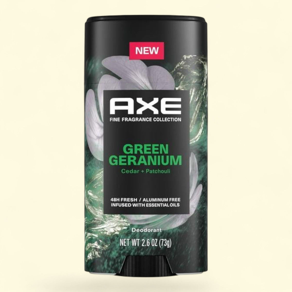 Axe Men's Deodorant Stick, Green Geranium, 2.6 oz — authentic US product shipped worldwide by Treatspree