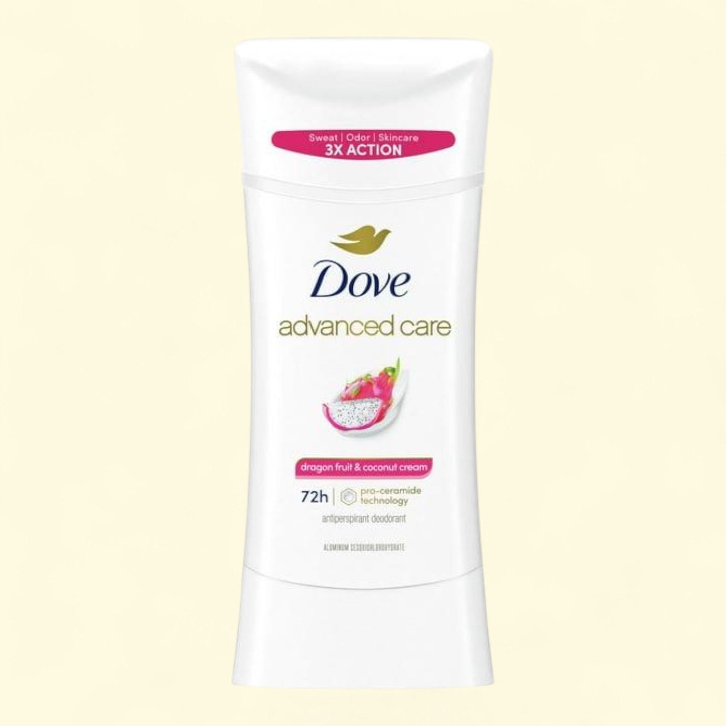 Dove Antiperspirant Deodorant Stick for Women, Dragon Fruit & Coconut Cream, 2.6 oz