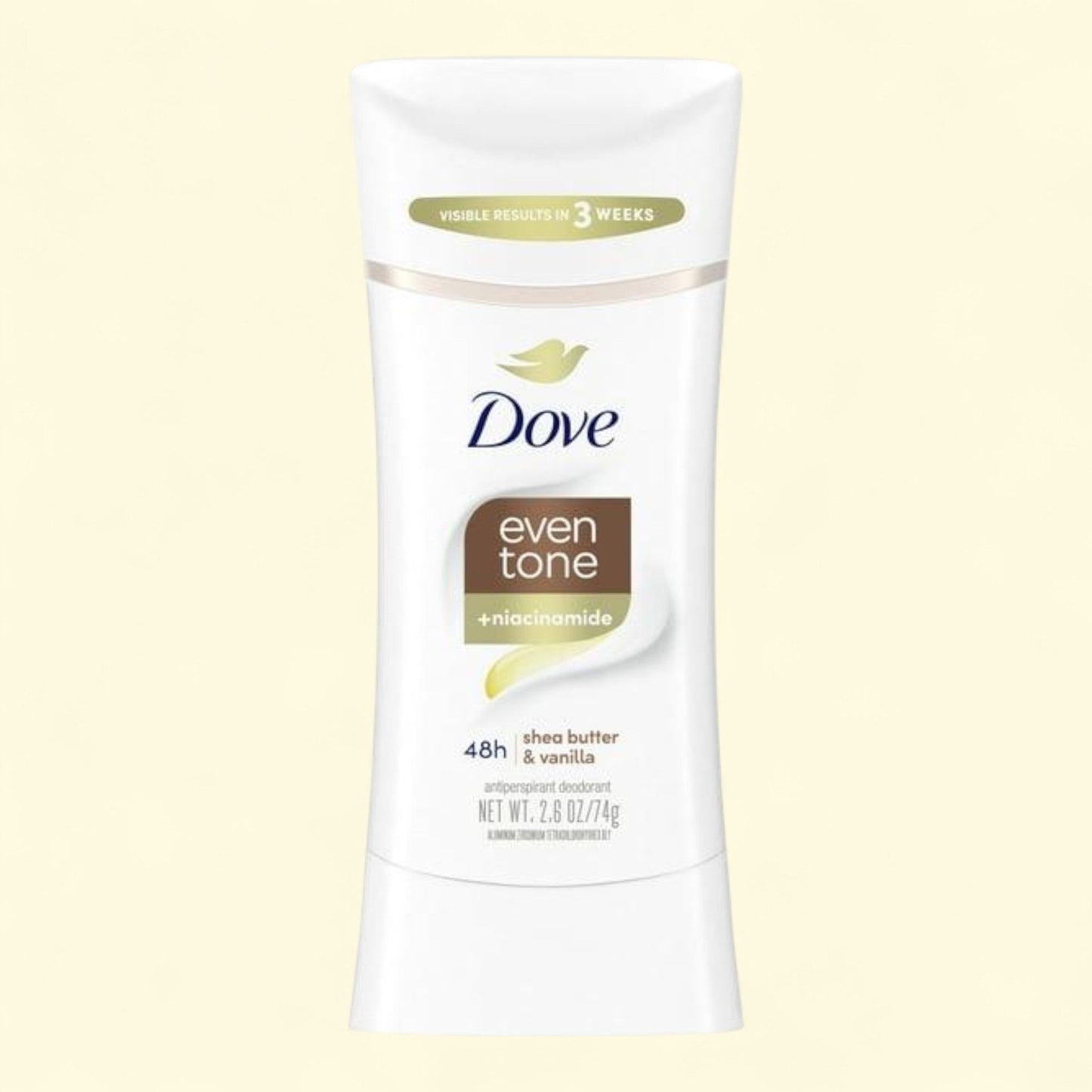 Dove Even Tone Antiperspirant Deodorant Stick, 2.6 oz
