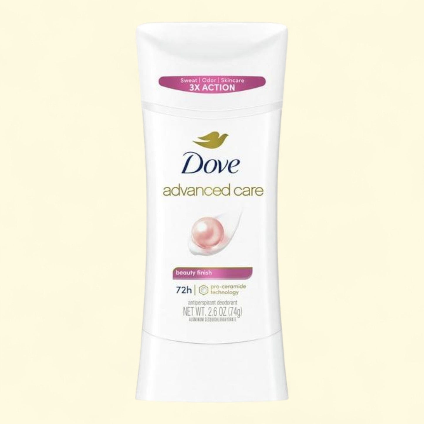 Dove Antiperspirant Deodorant Stick, 2.6 oz