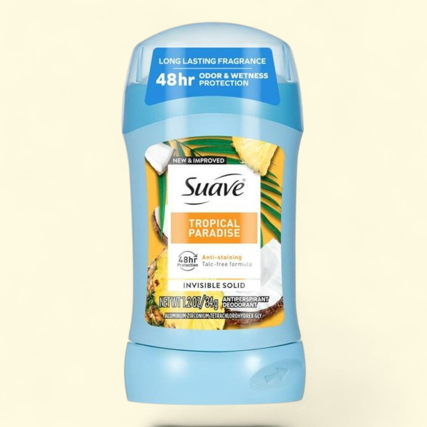 Suave Antiperspirant Deodorant For Women, Tropical Paradise, 1.2 oz