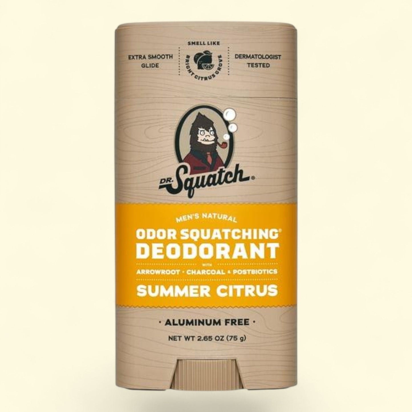 Dr. Squatch Citrus Deodorant, 2.65 oz