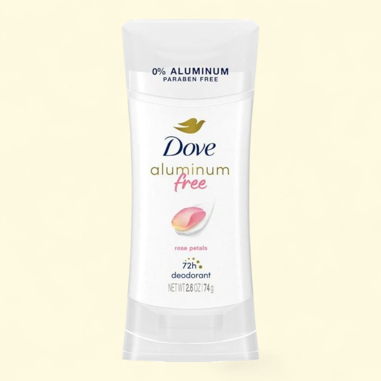 Dove Deodorant for Women Rose Petals, 2.6 oz