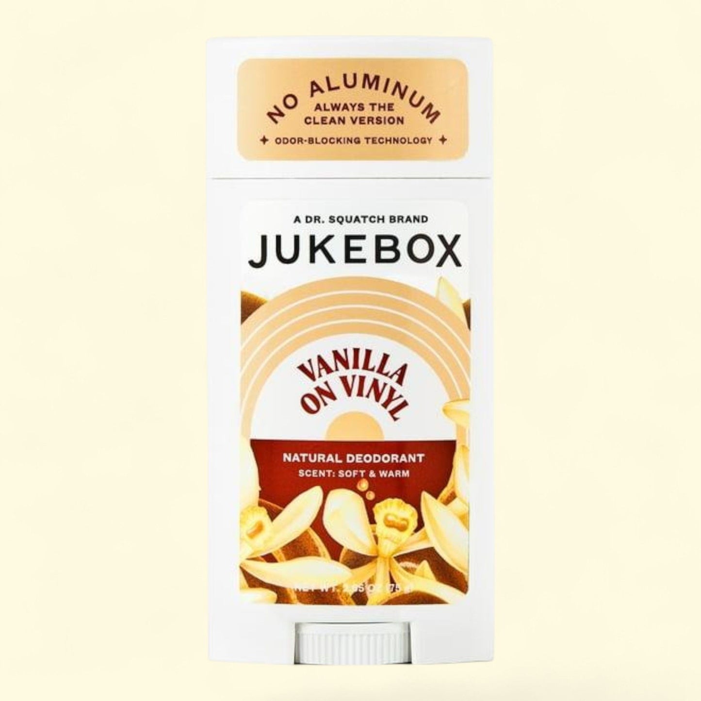 Jukebox Vanilla on Vinyl Natural Deodorant, 2.65 oz