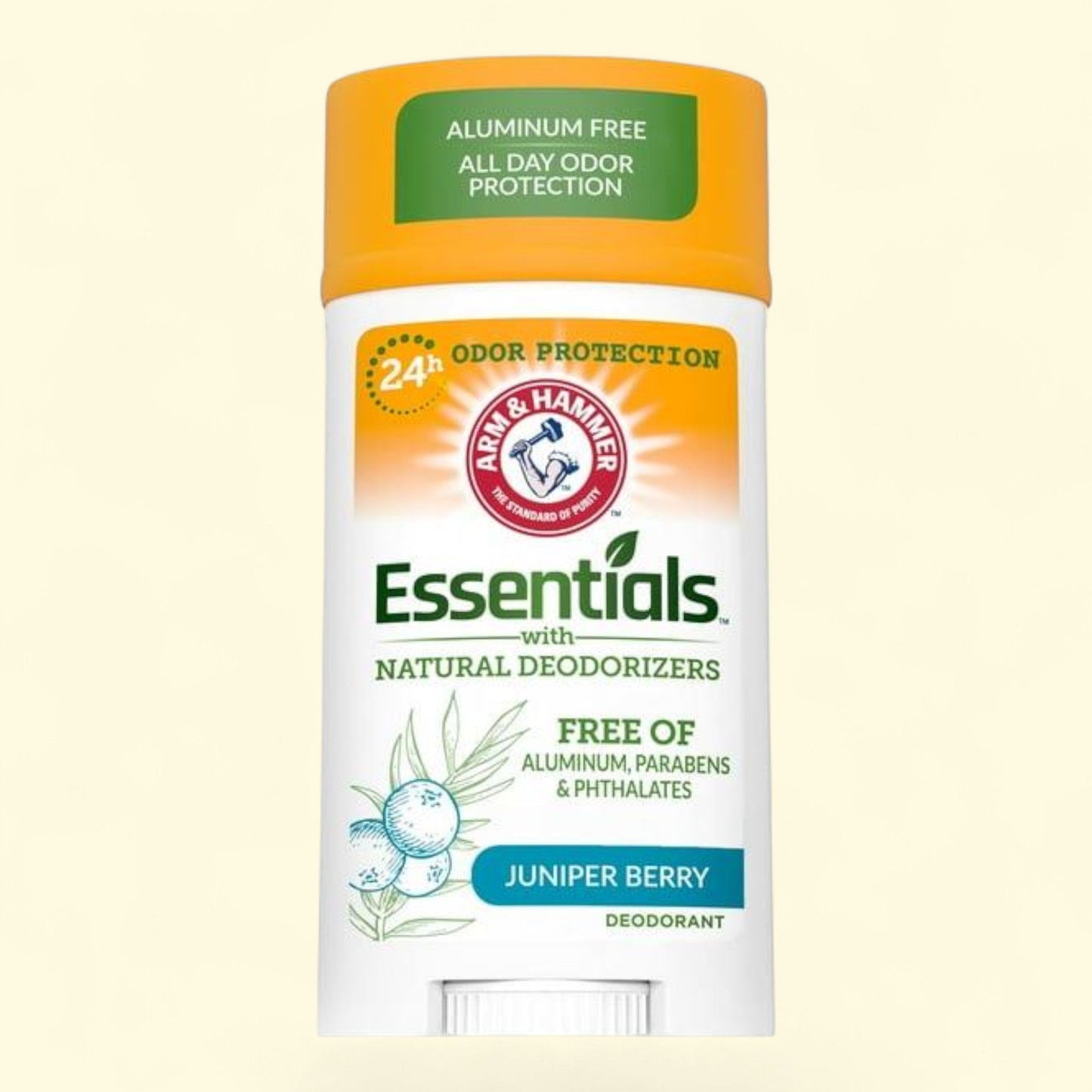 ARM & HAMMER Essentials Deodorant, Juniper Berry, 2.5 oz