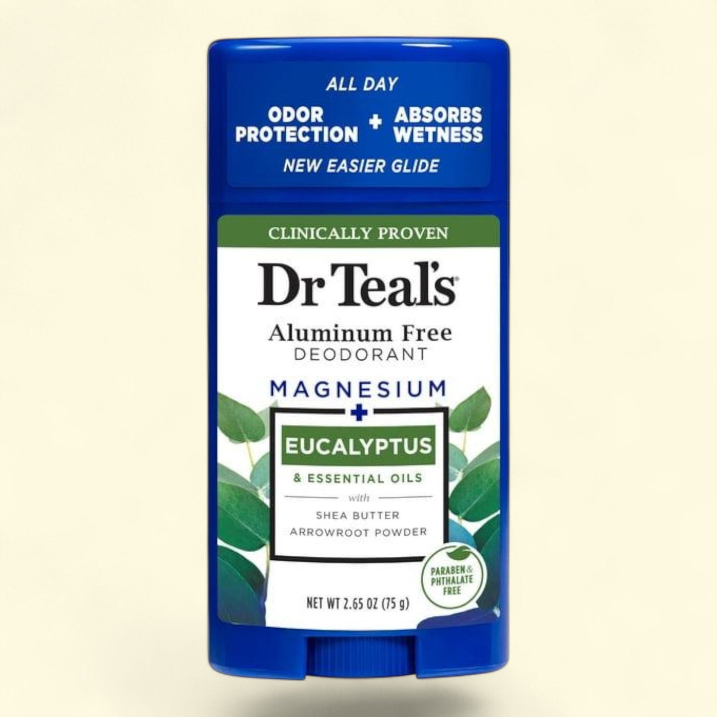 Dr Teal's Deodorant, Eucalyptus 2.65 oz