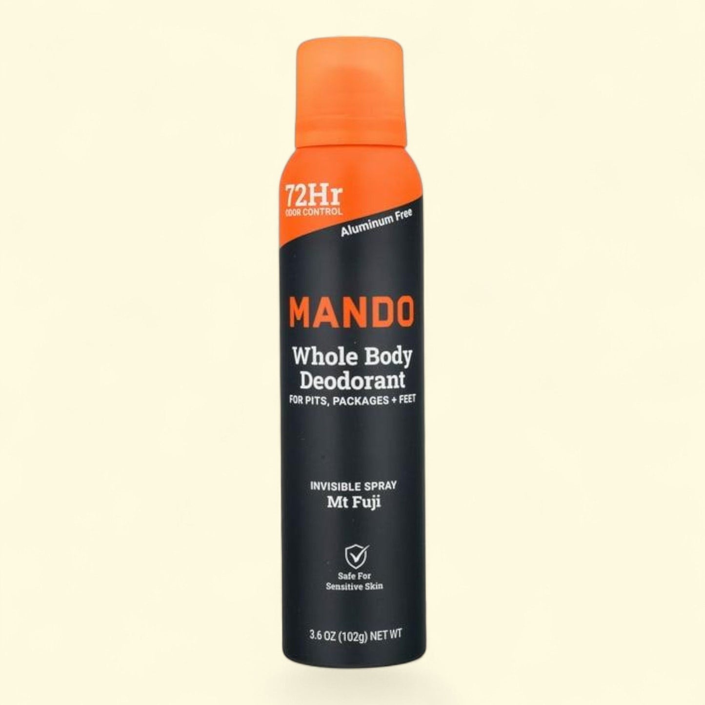 Mando Deodorant Spray, Mt Fuji Scent, 3.6 oz
