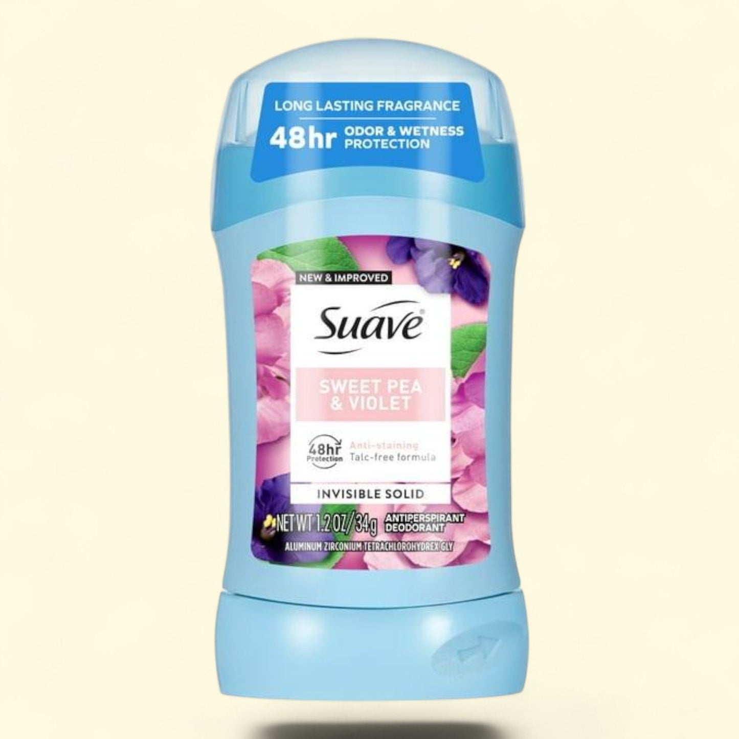 Suave Antiperspirant Deodorant For Women, Sweet Pea & Violet, 1.2 oz
