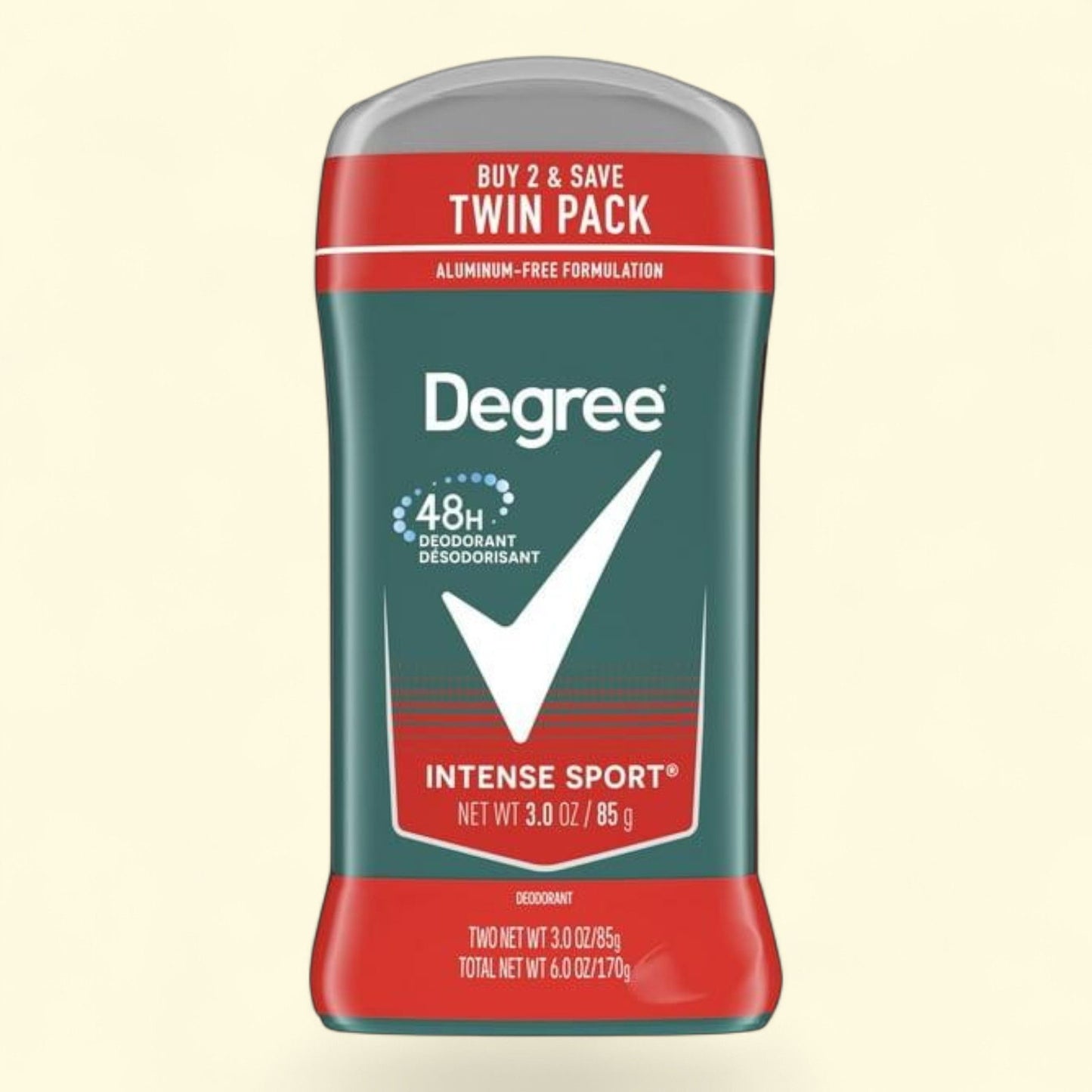 Degree Men Intense Sport Deodorant, 3 oz, 2 count