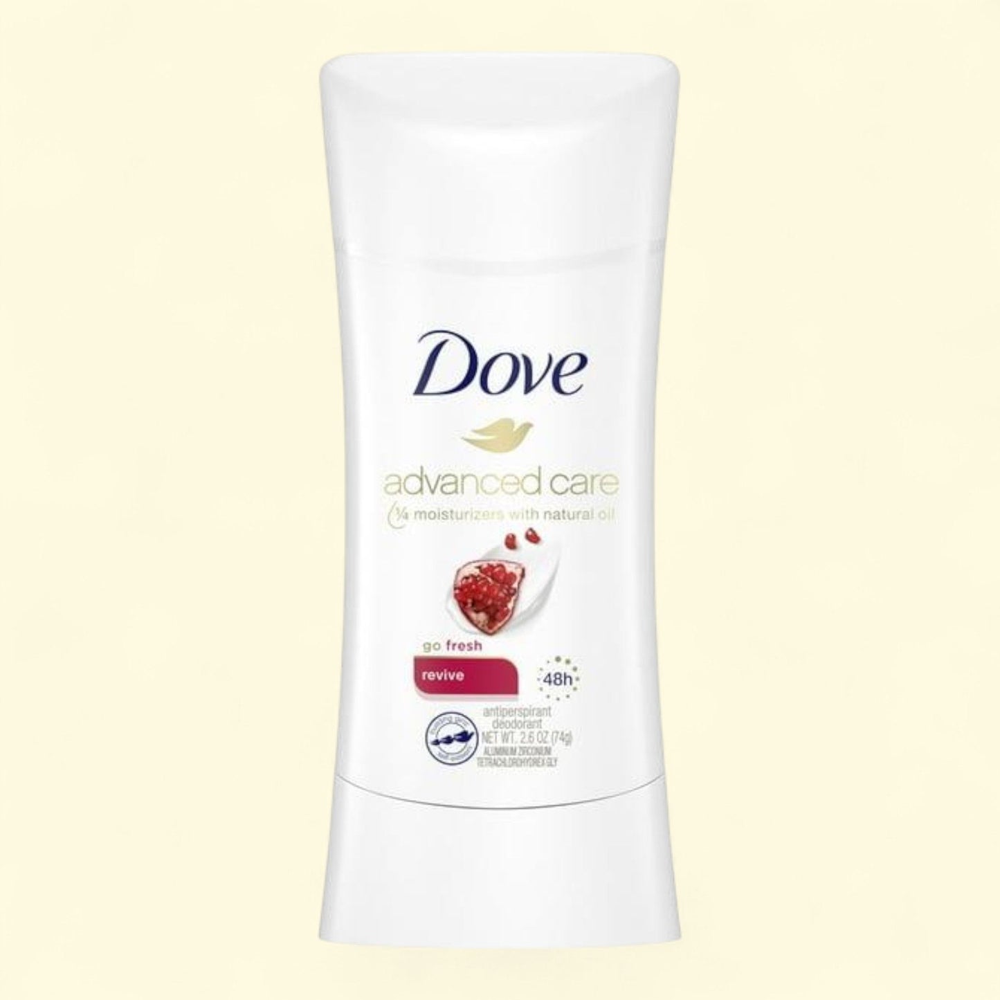 Dove Antiperspirant Deodorant Stick, Revive, 2.6 oz