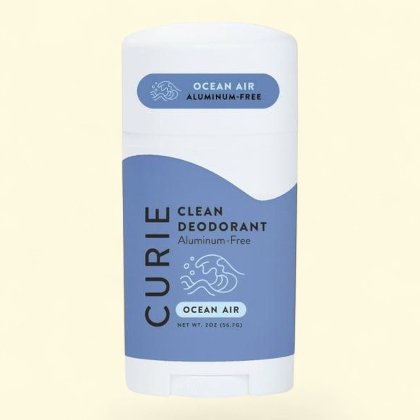 Curie Deodorant Stick, Ocean Air, 2 oz