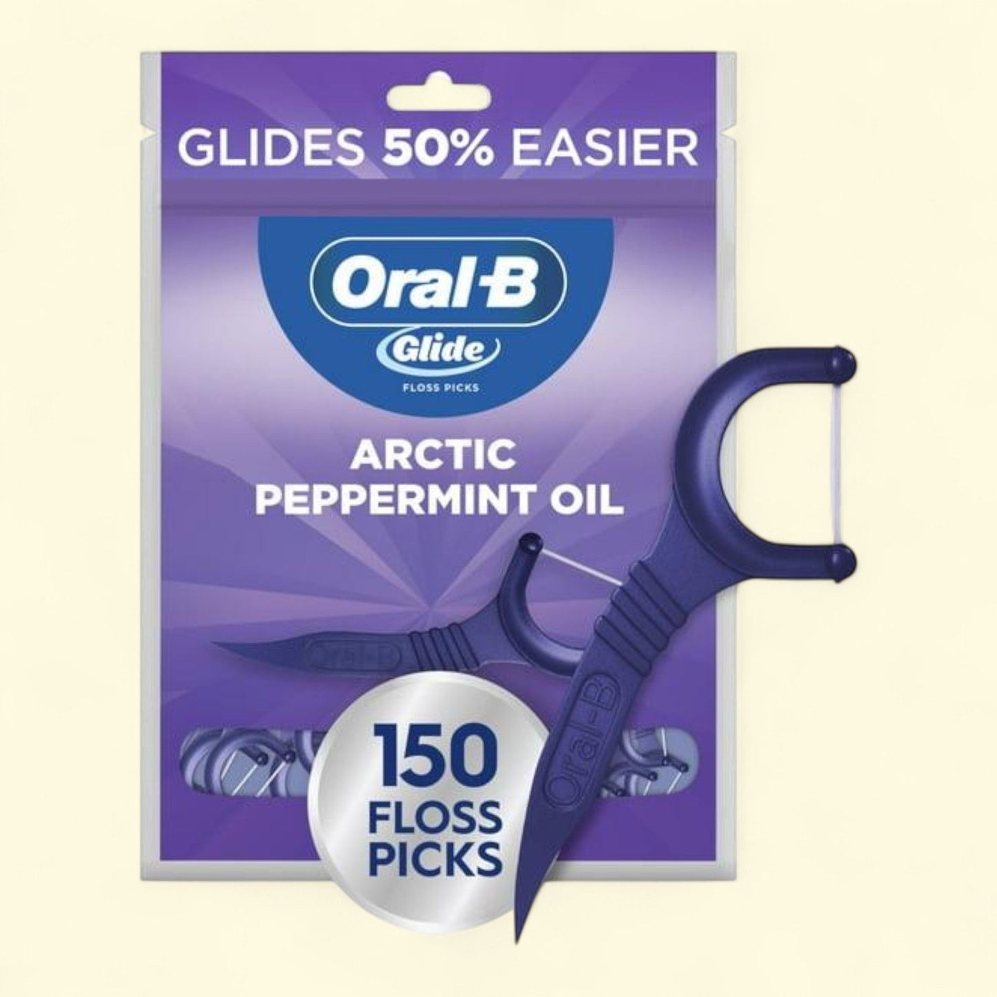 Oral-B Glide Dental Floss Picks, 150 Picks