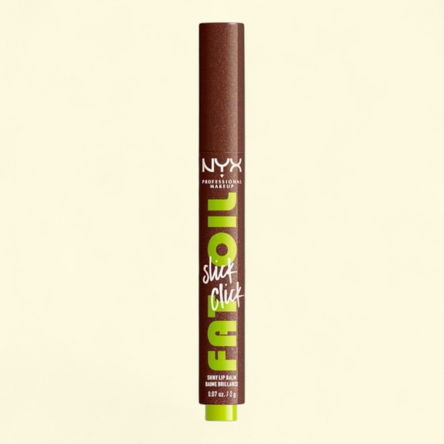 NYX Professional Makeup Fat Oil Slick Click Hydrating Tinted Lip Balm, 0.07 oz