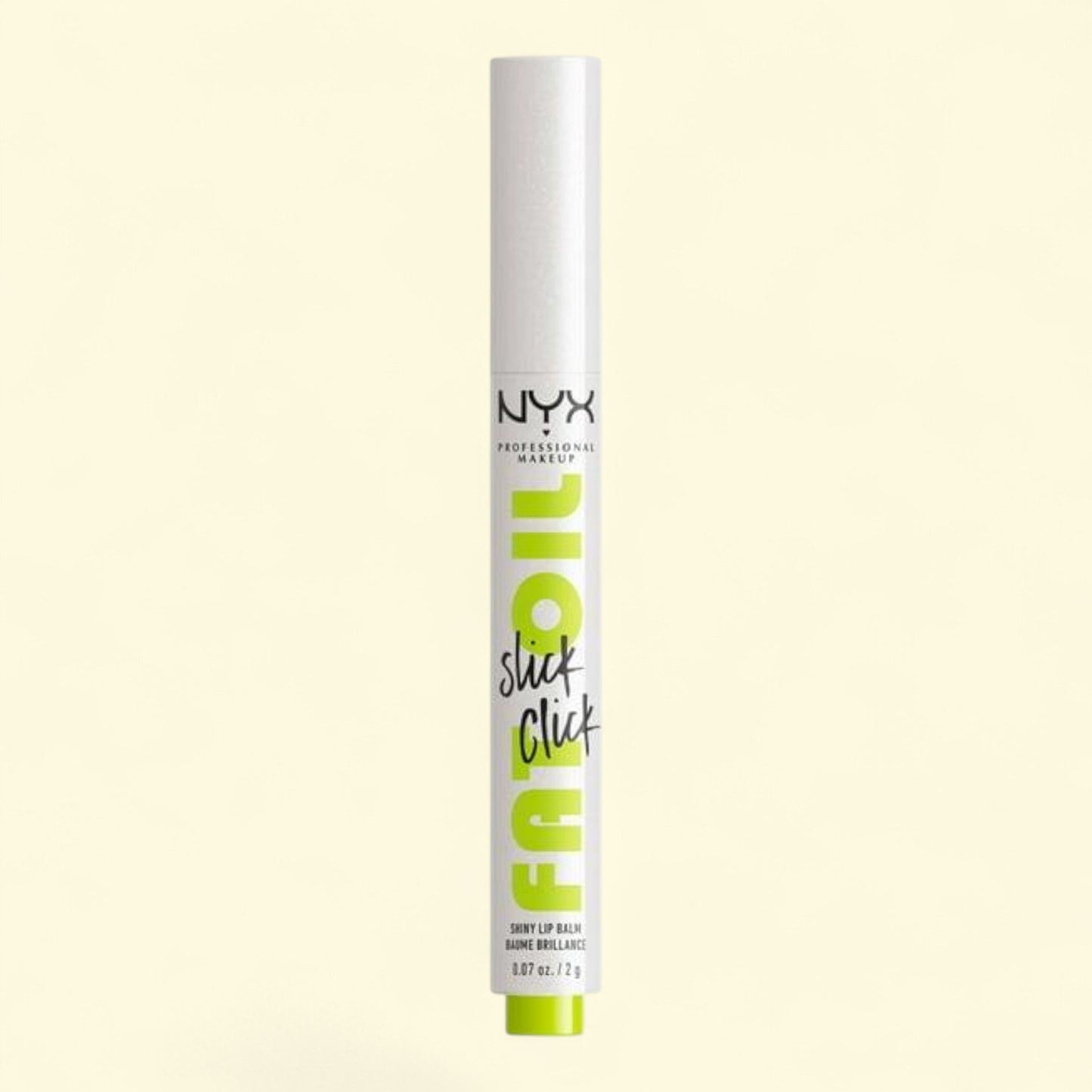 NYX Professional Makeup Lip Balm, Fat Oil Slick Click, 0.07 oz