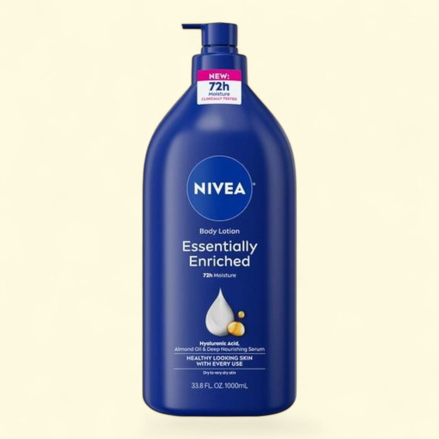 NIVEA Body Lotion, Essentially Enriched, 33.8 fl oz