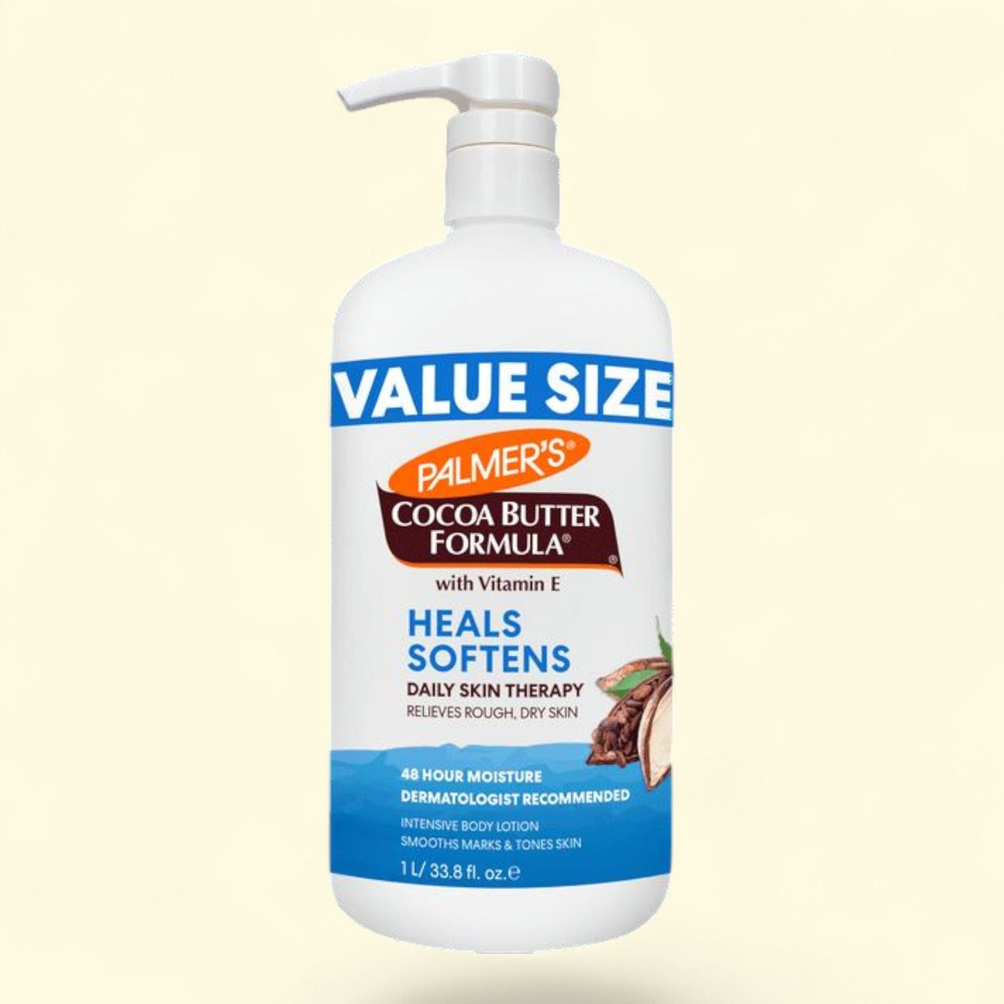 Palmer's Cocoa Butter Formula Daily Skin Therapy Body Lotion, 33.8 fl. oz.