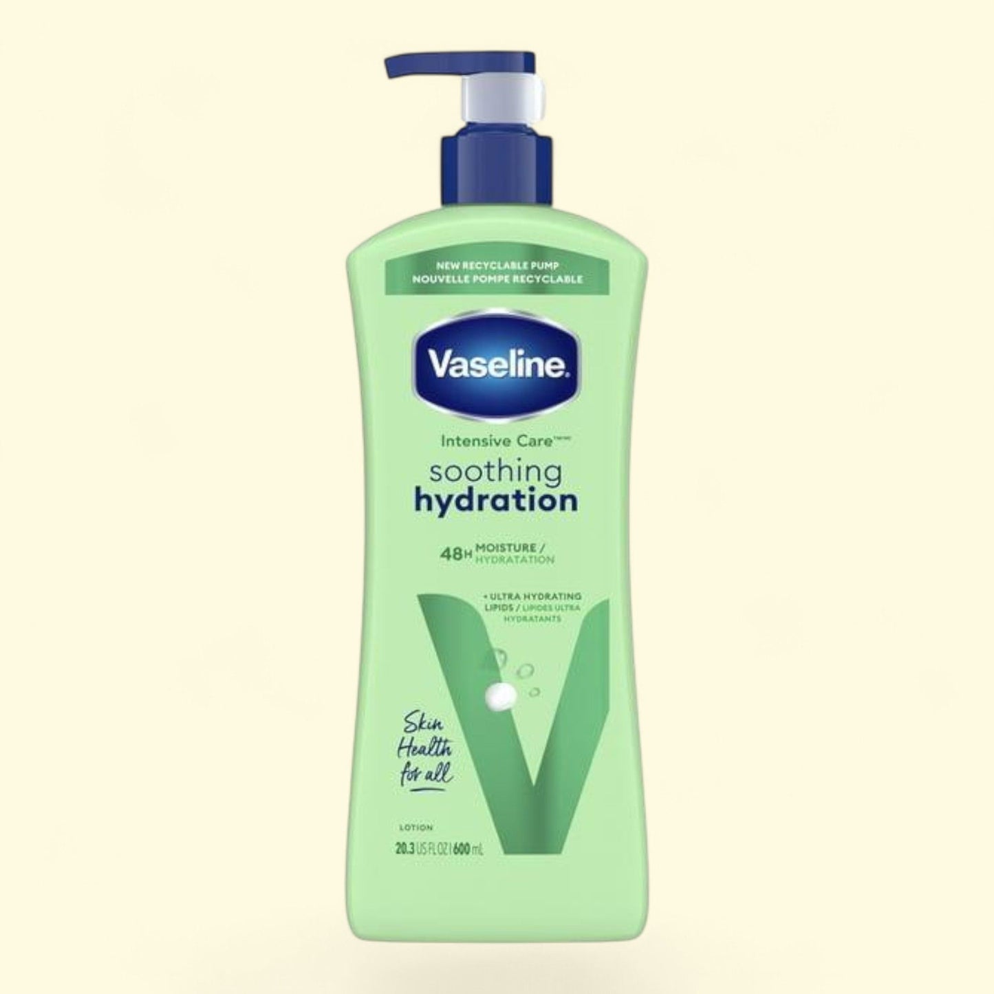Vaseline Intensive Care Body Lotion, Soothing Hydration, 20.3 oz