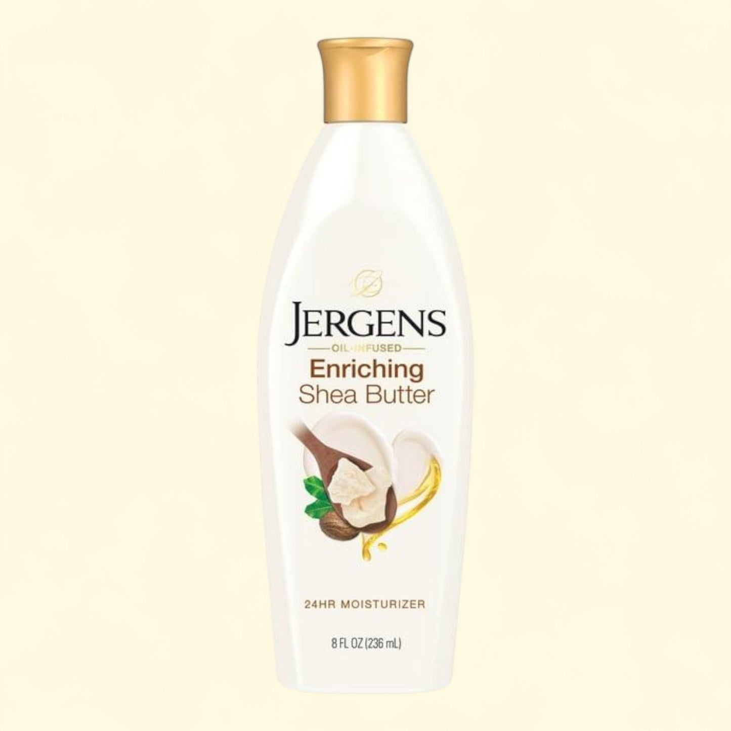 Jergens Shea Butter Hand and Body Lotion, 8 oz