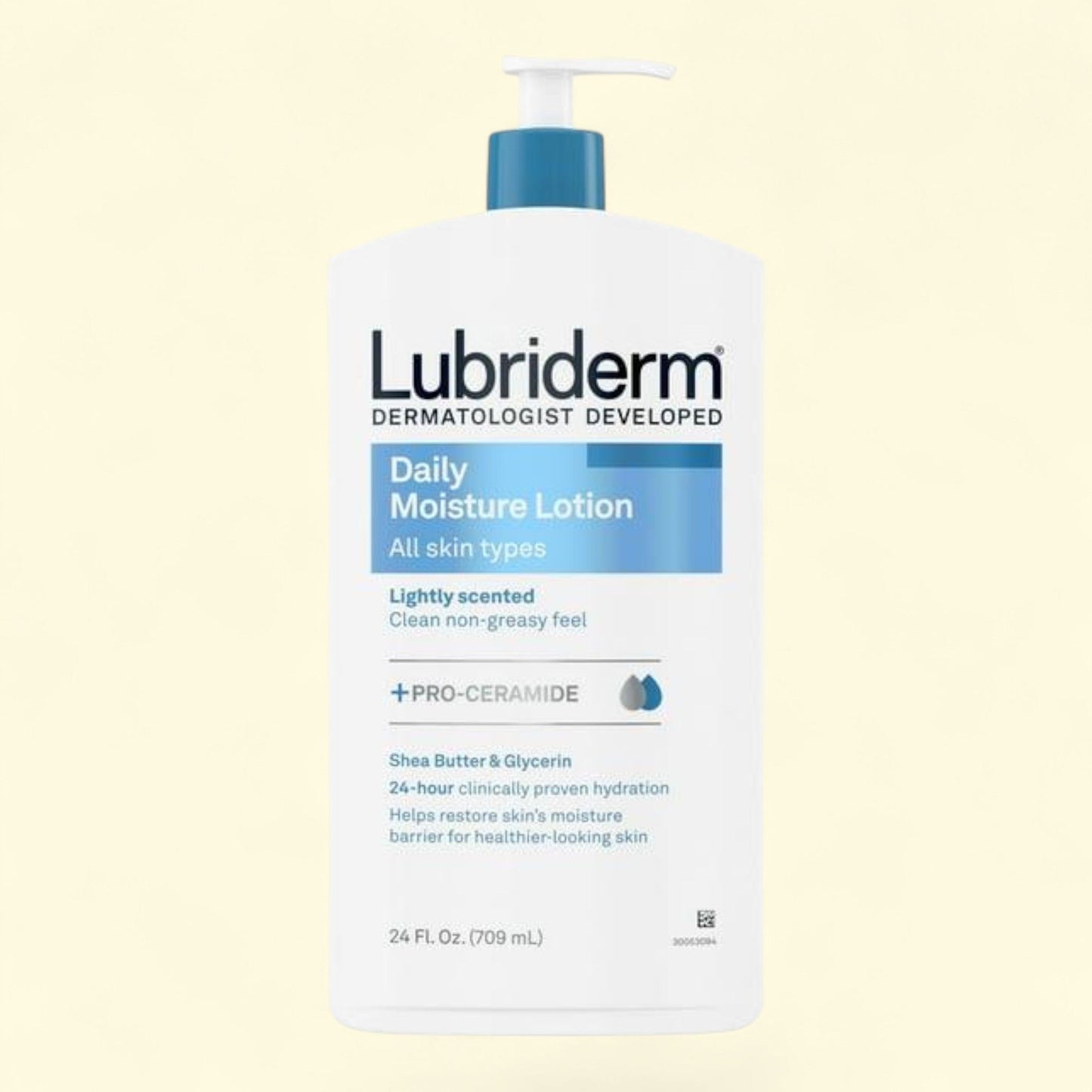 Lubriderm Daily Moisture Body Lotion + Pro-Ceramide, 24 fl oz