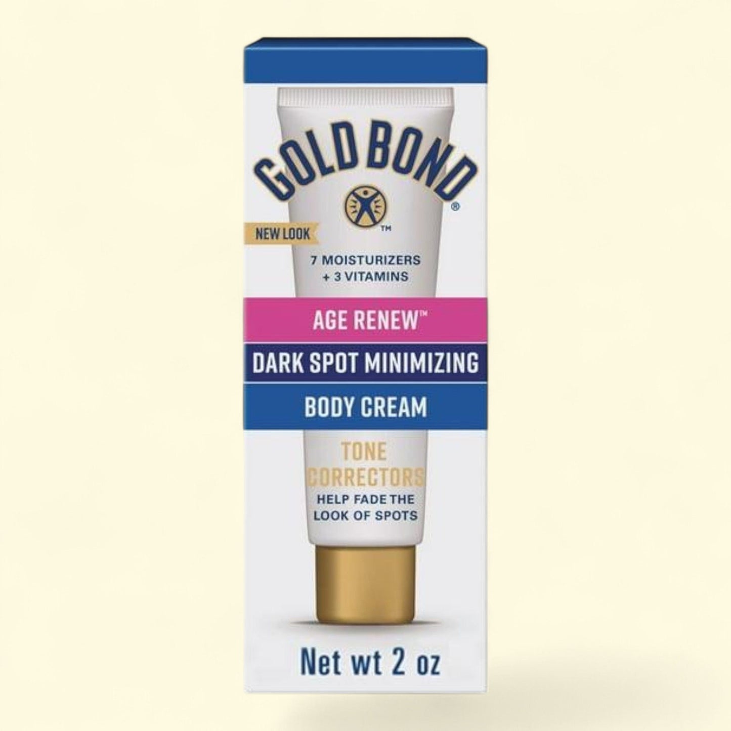 Gold Bond Dark Spot Minimizing Hand and Body Lotion & Cream, 2 oz.
