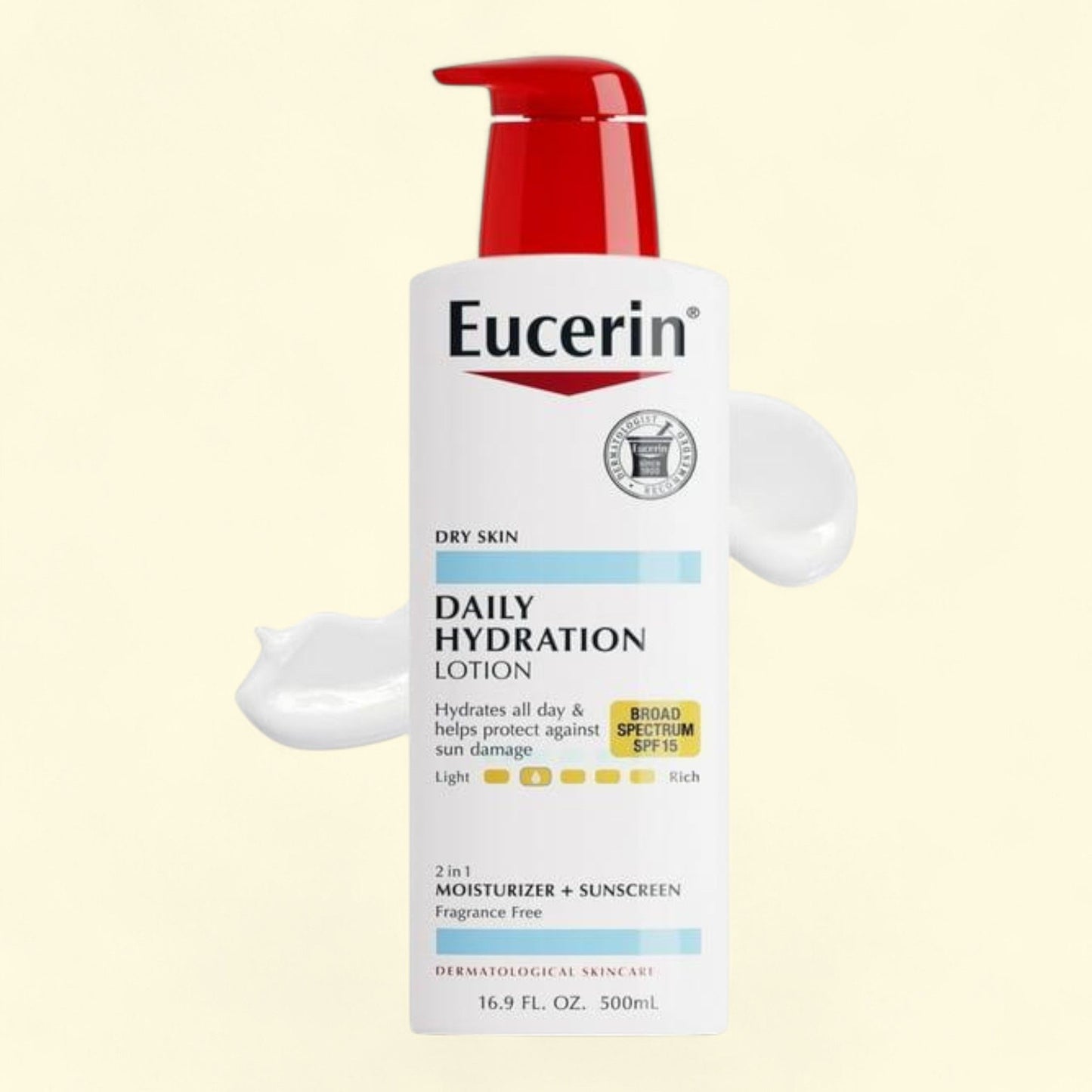 Eucerin Daily Hydration Body Lotion, 16.9 fl oz