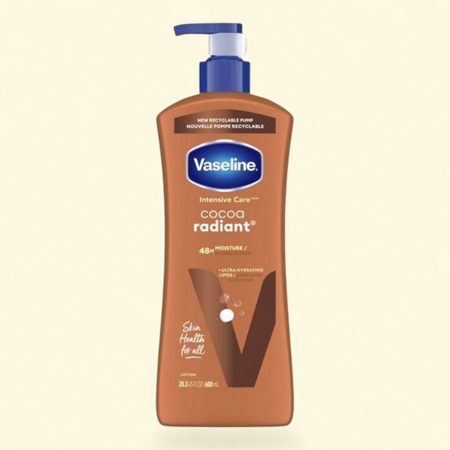 Vaseline Cocoa Radiant Body Lotion, 20.3 oz