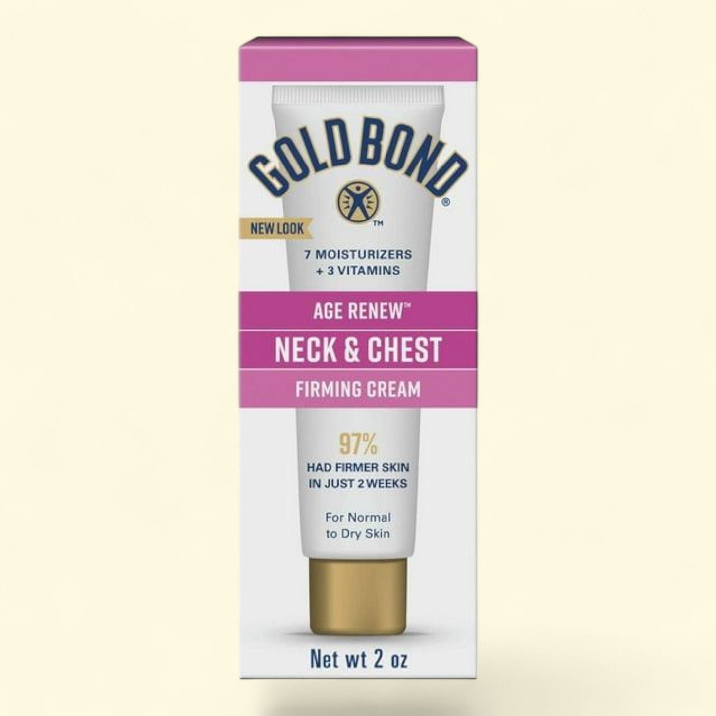 Gold Bond Age Renew Neck and Chest Moisturizer, 2 oz