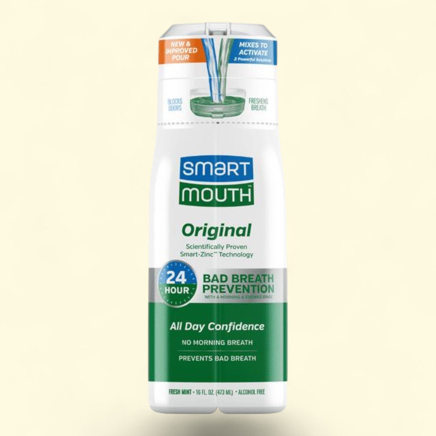 SmartMouth Original Breath Rinse, 16 oz