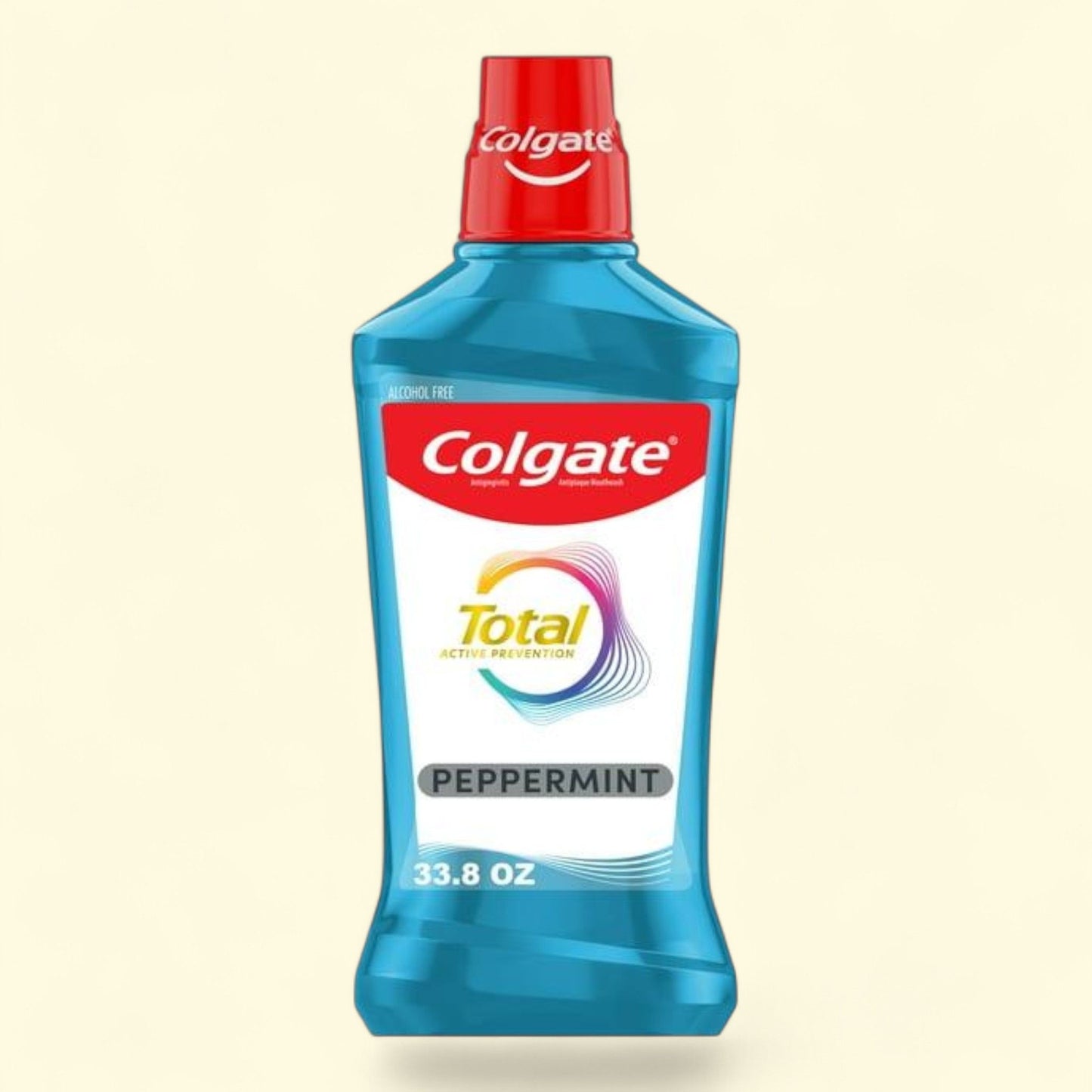 Colgate Total Mouthwash, Peppermint, 1.0 L