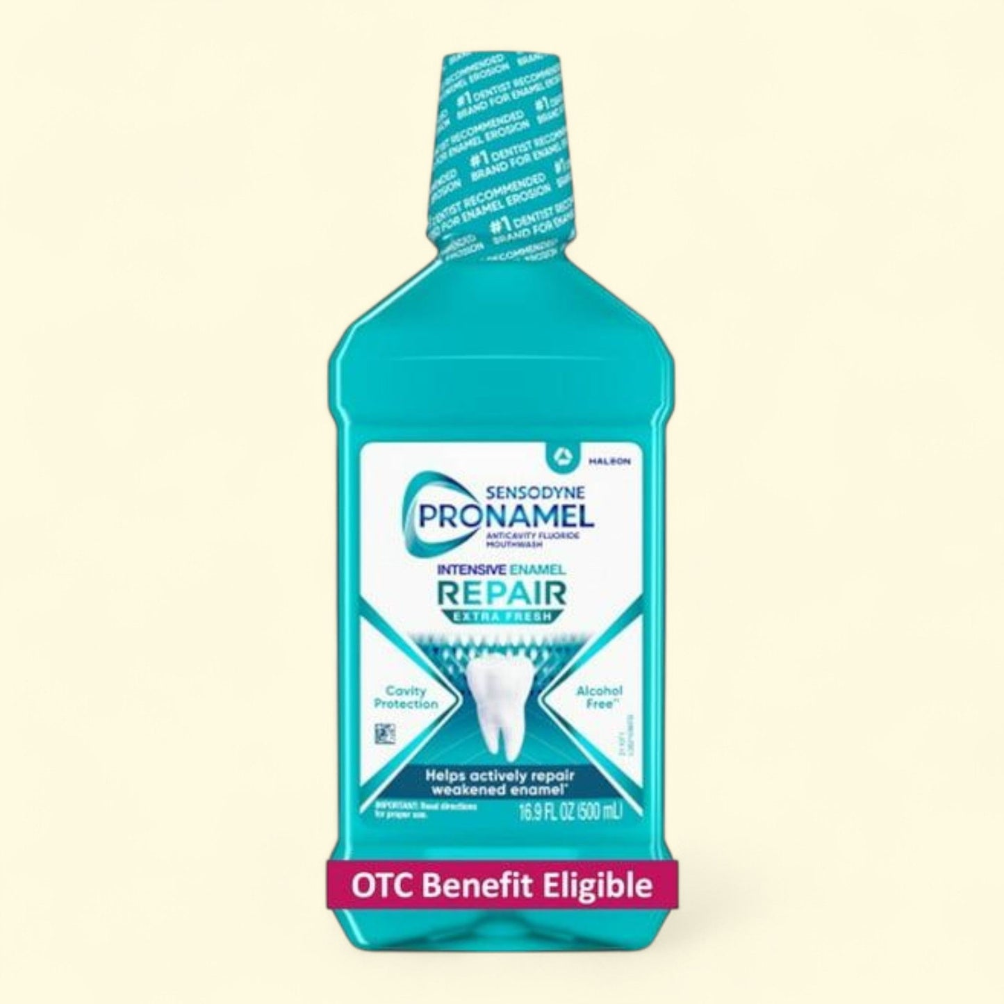 Sensodyne Pronamel Enamel Repair Mouthwash, Extra Fresh, 16.9 Fl Oz