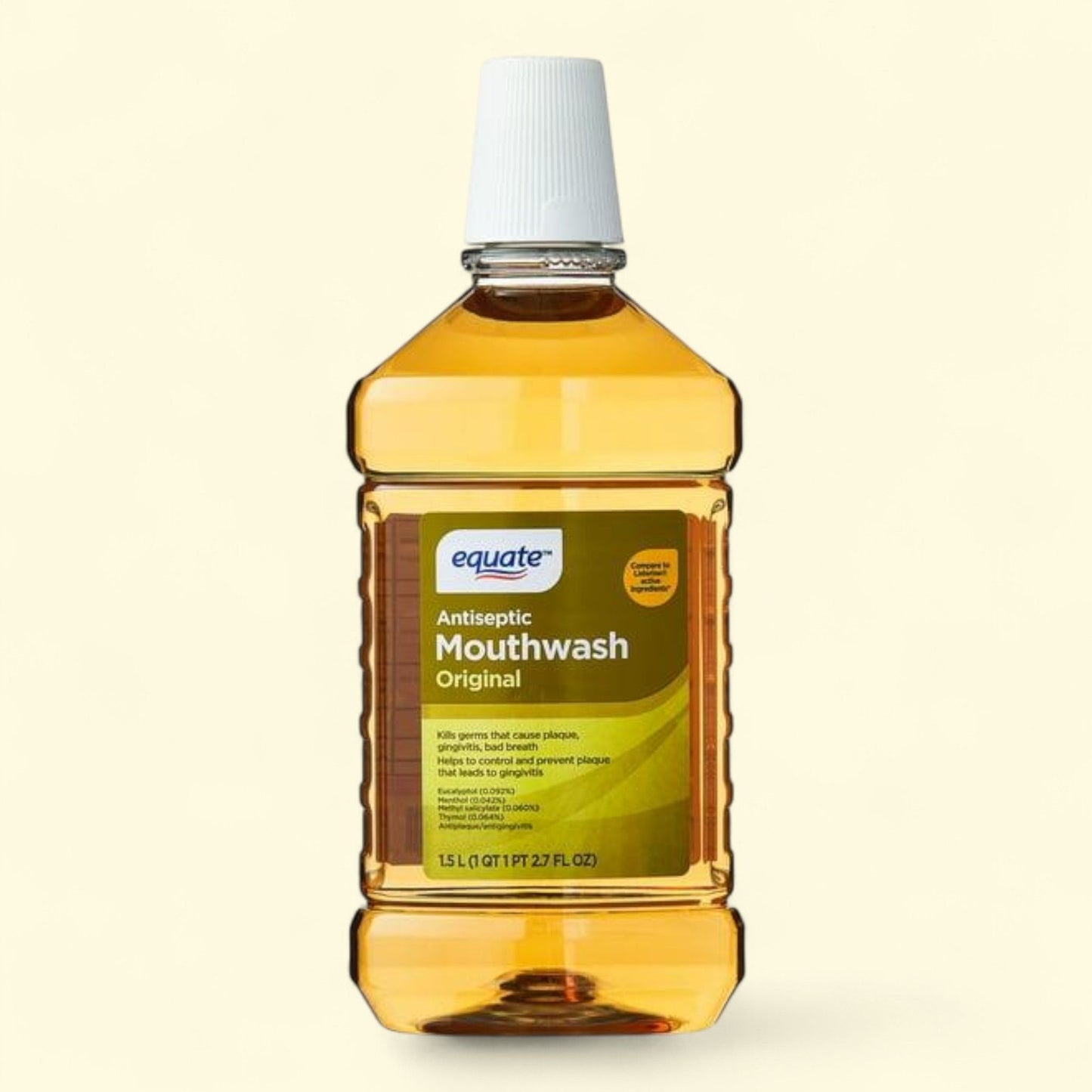 Equate Antiseptic Mouthwash, 1.5 L