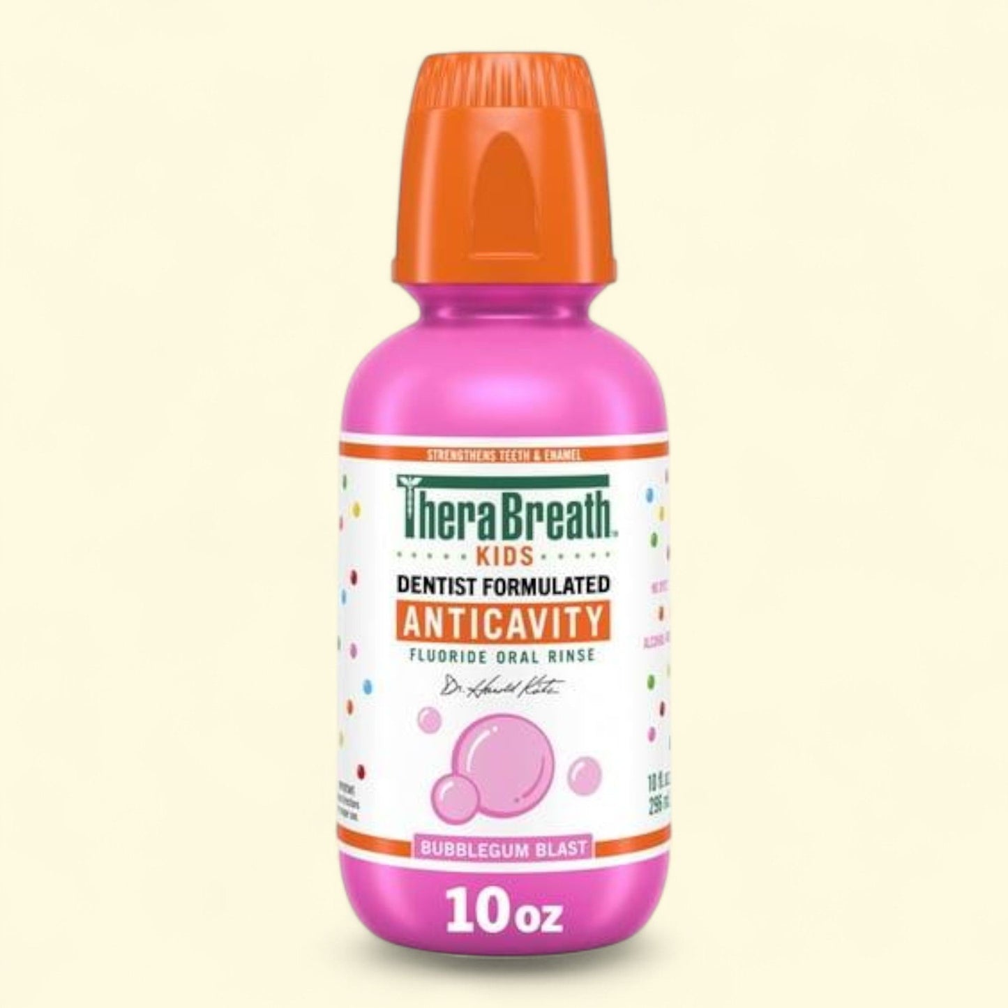 TheraBreath Kids Anticavity Fluoride Oral Rinse, 10 fl oz