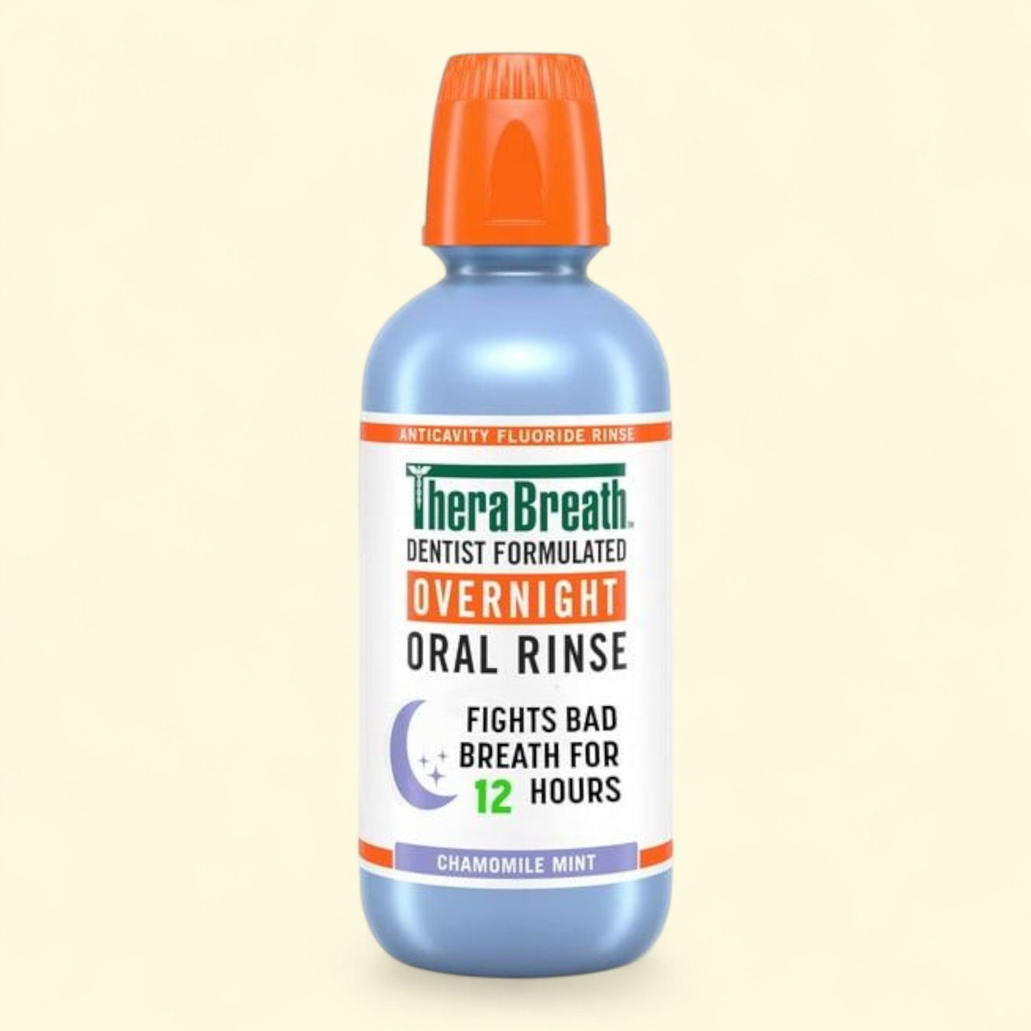TheraBreath Mouthwash, Chamomile Mint Flavor, 16 fl oz