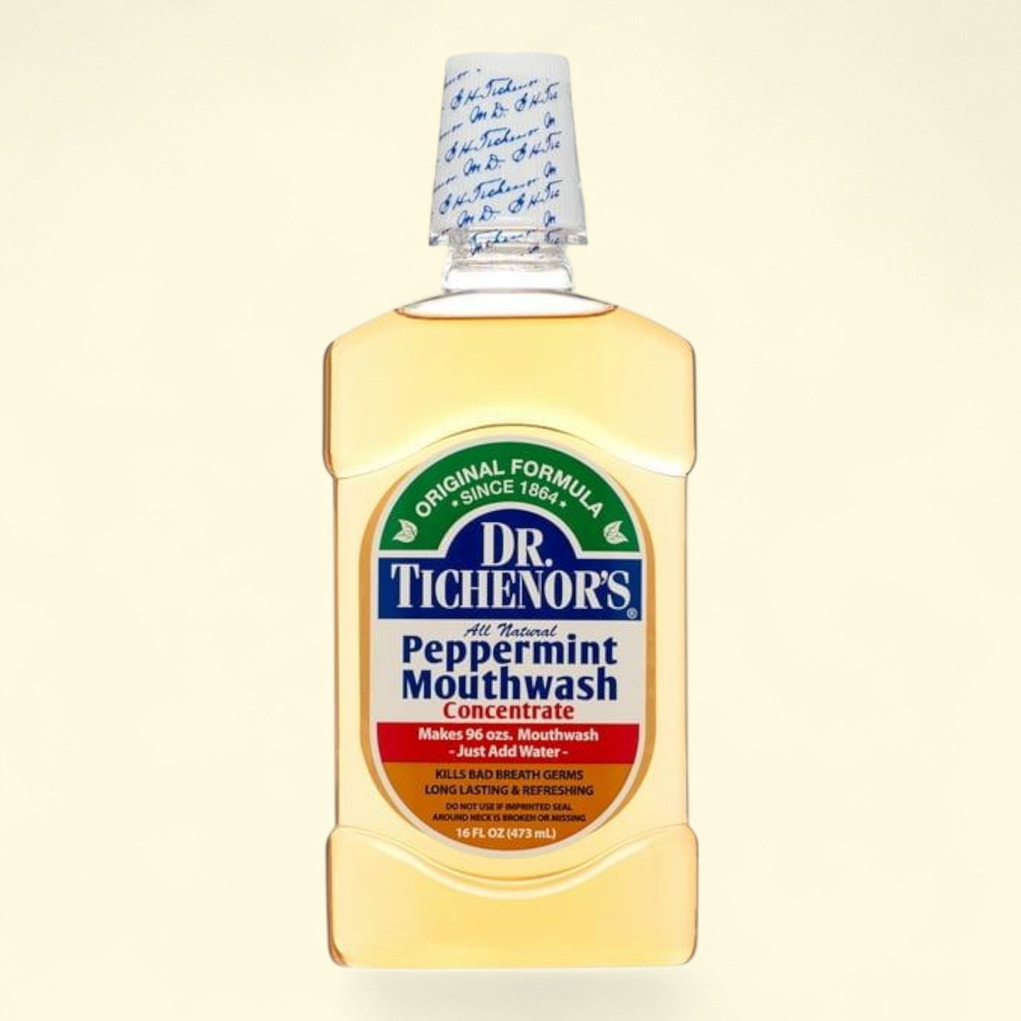 Dr. Tichenor's Peppermint Mouthwash Concentrate, 8 oz