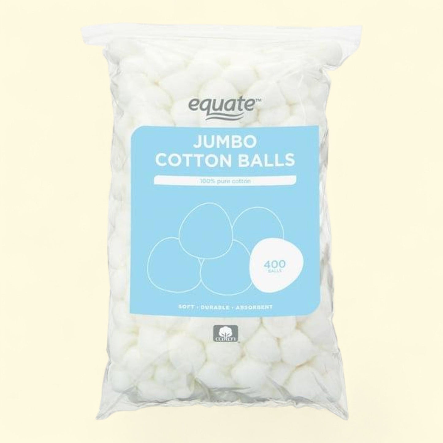 Equate Cotton Balls, 400 Count