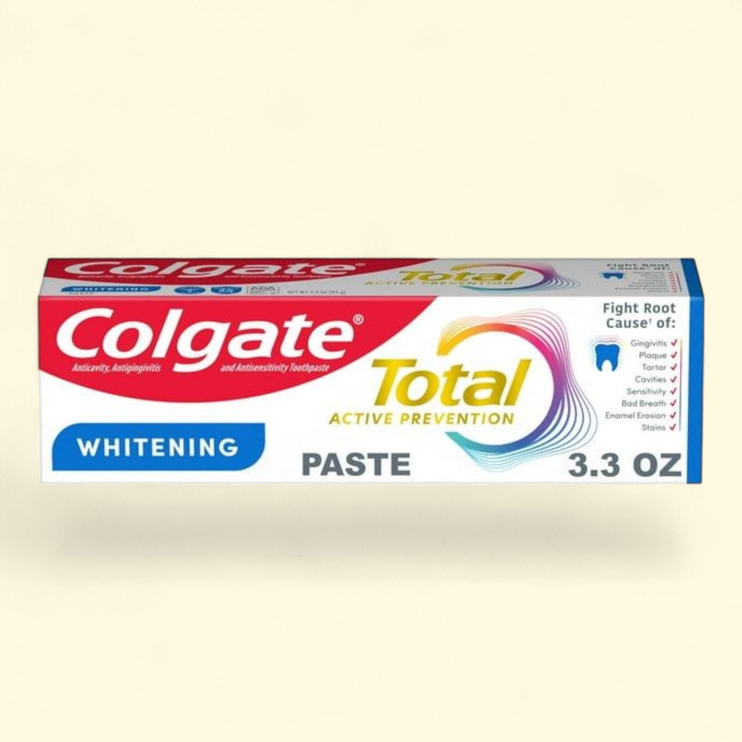 Colgate Total Toothpaste, Mint, 3.3 oz