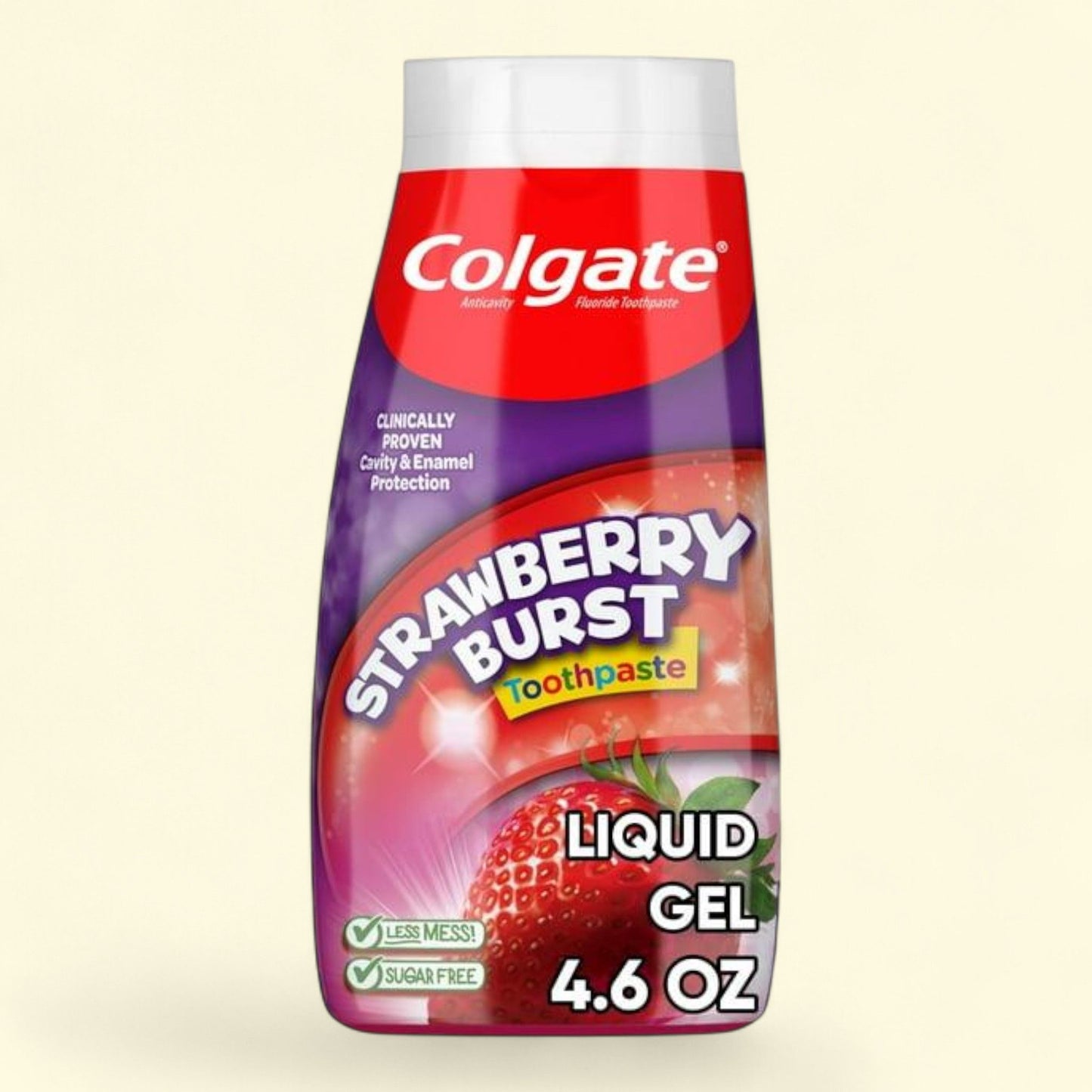 Colgate Kids Toothpaste, Strawberry Burst, 4.6 oz