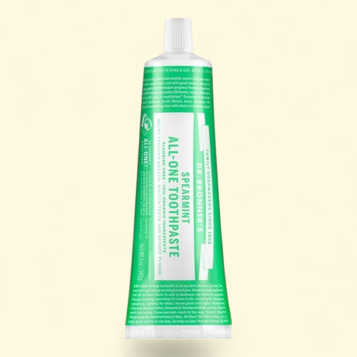 Dr. Bronner's Toothpaste, Spearmint, 5oz