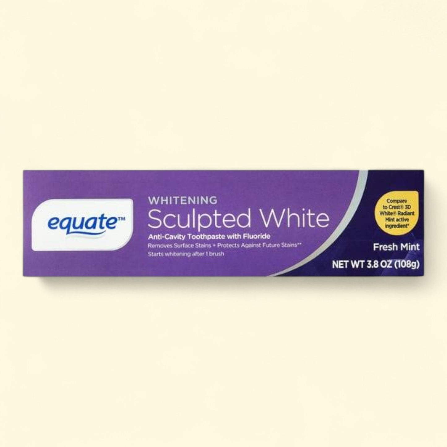 Equate Whitening Toothpaste, Fresh Mint, 3.8 oz