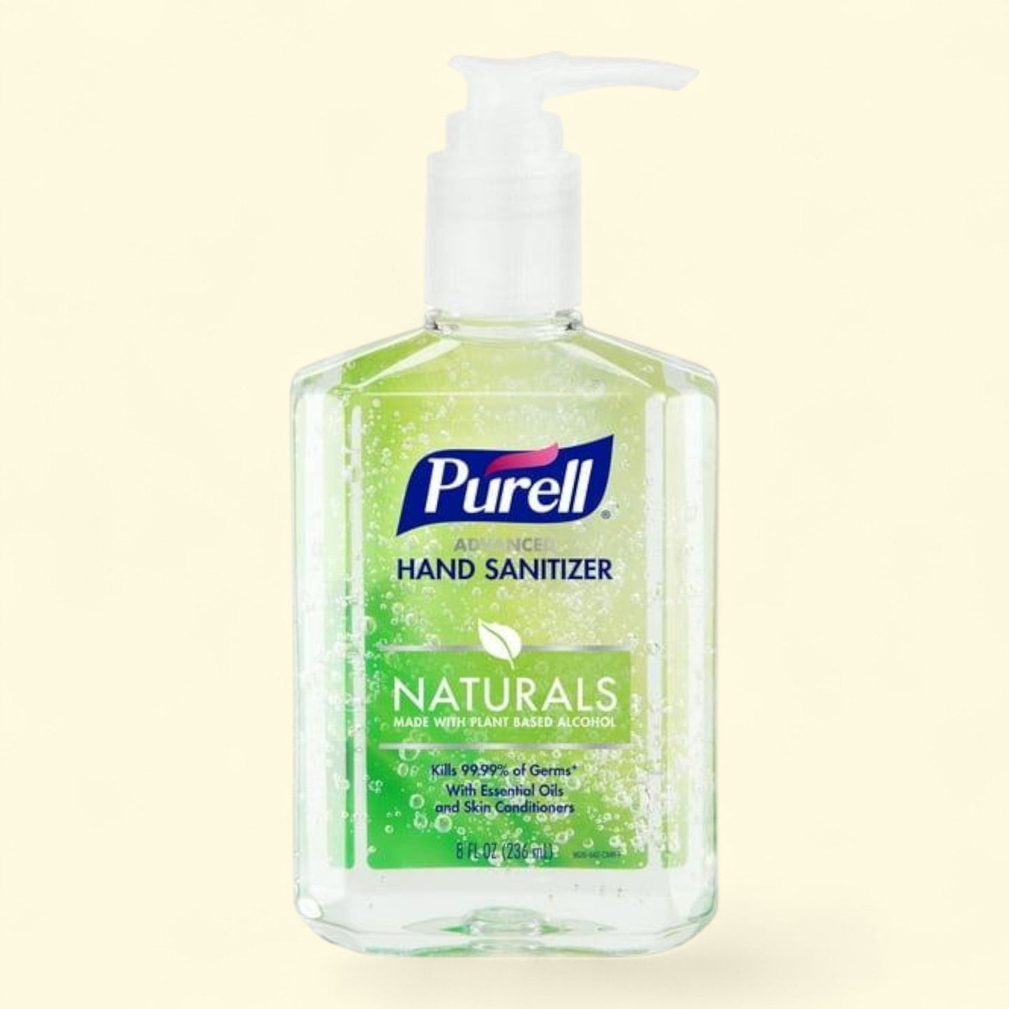 PURELL Advanced Hand Sanitizer Naturals Gel, 8 oz