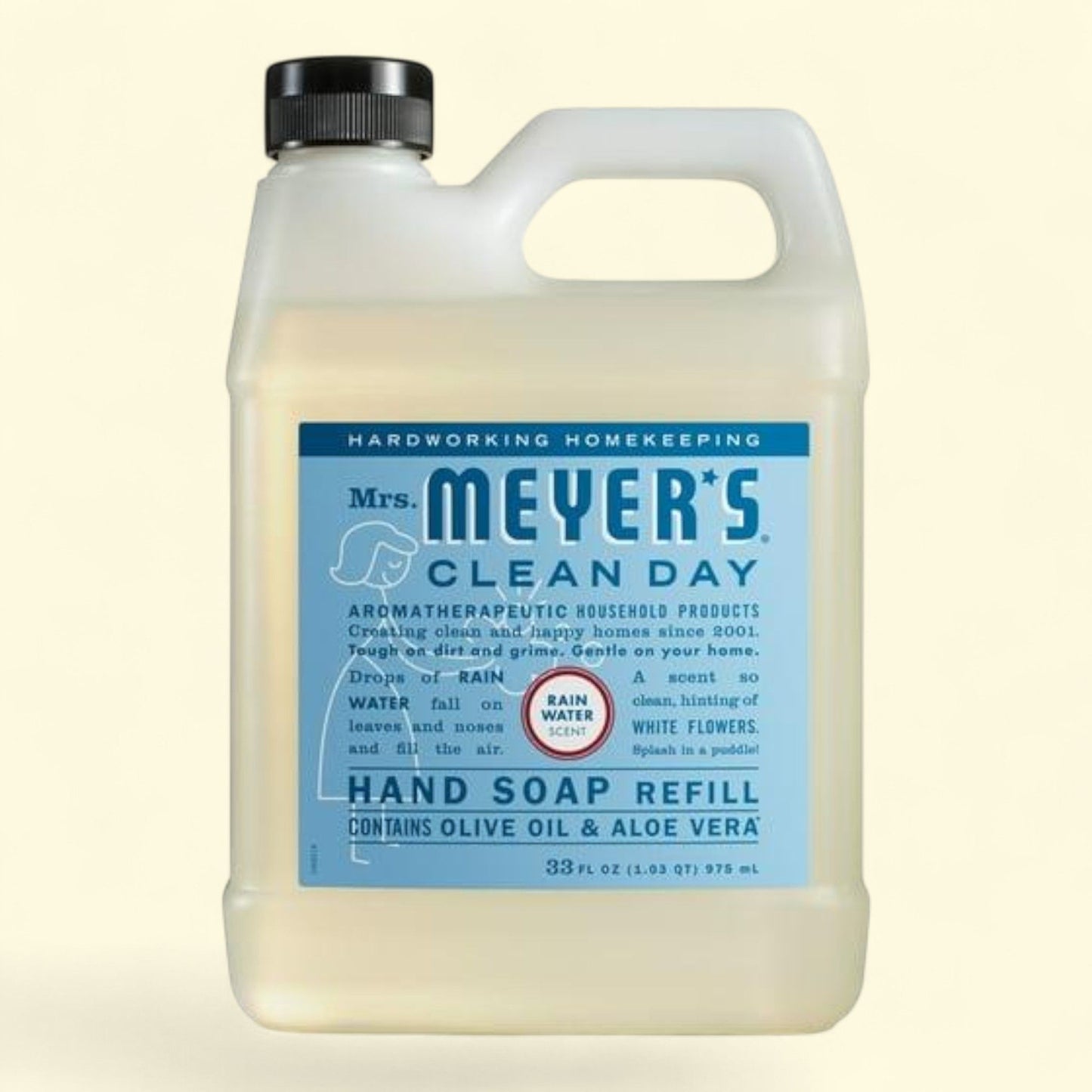 Mrs. Meyer's Clean Day Liquid Hand Soap Refill, 33 oz