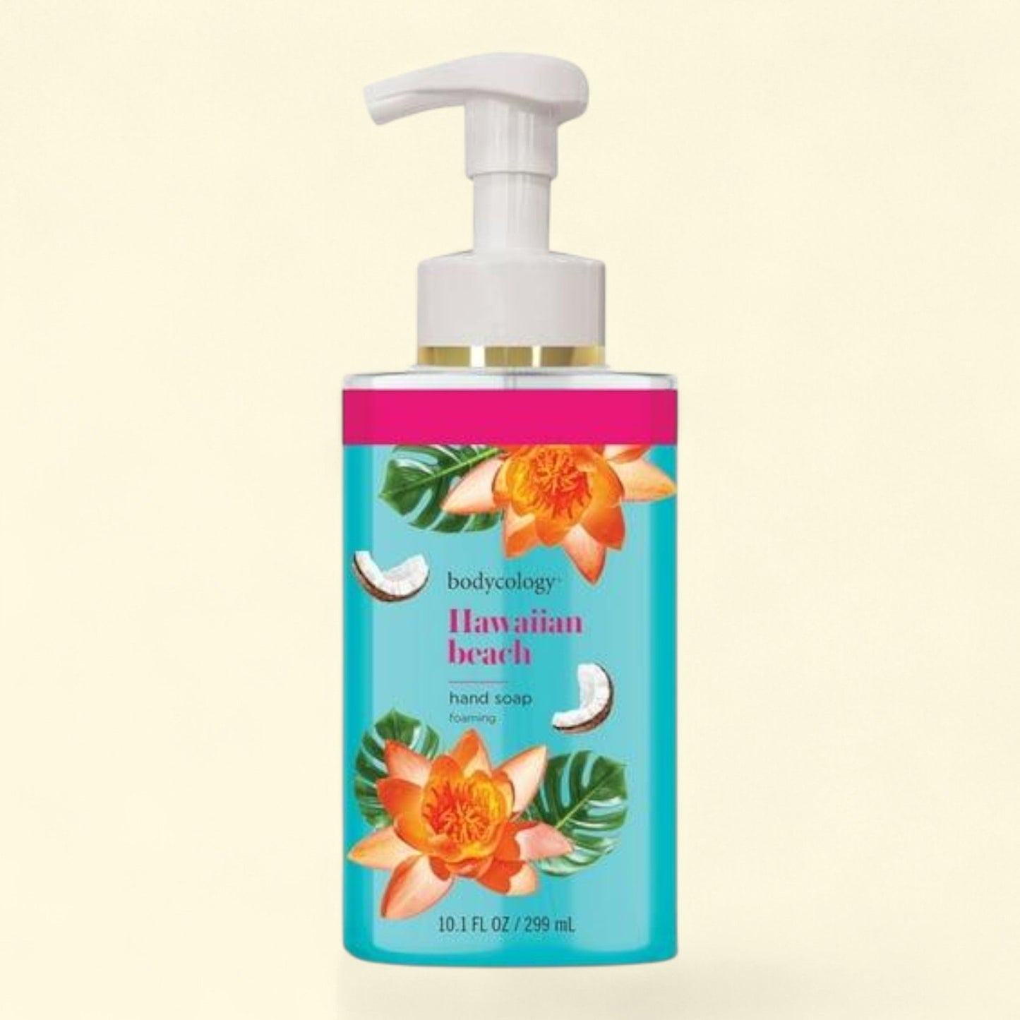 Bodycology Foaming Hand Soap, Hawaiian Beach, 10.1 oz — authentic US product shipped worldwide by Treatspree