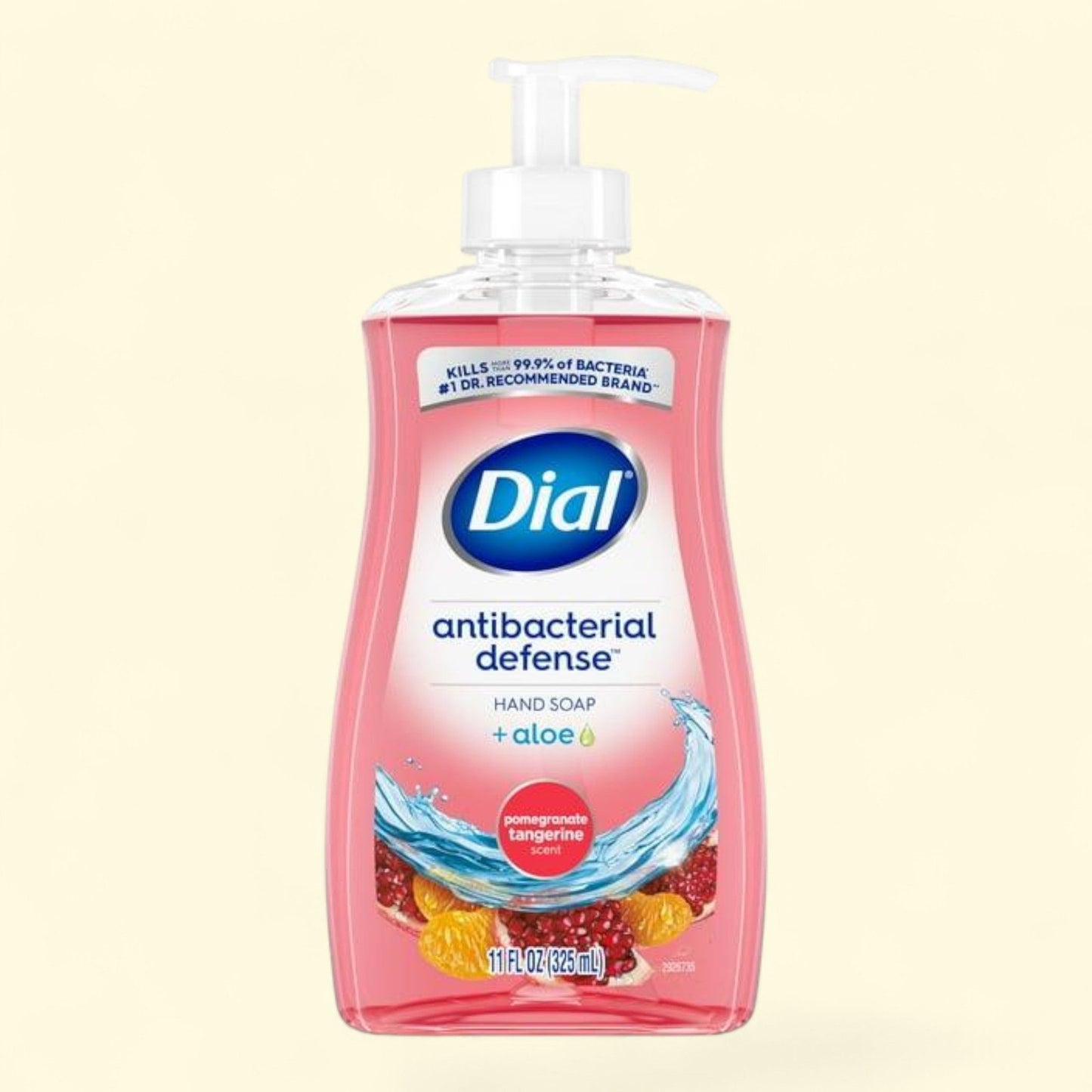 Dial Complete Liquid Hand Soap, Pomegranate & Tangerine, 11oz, 12 pack