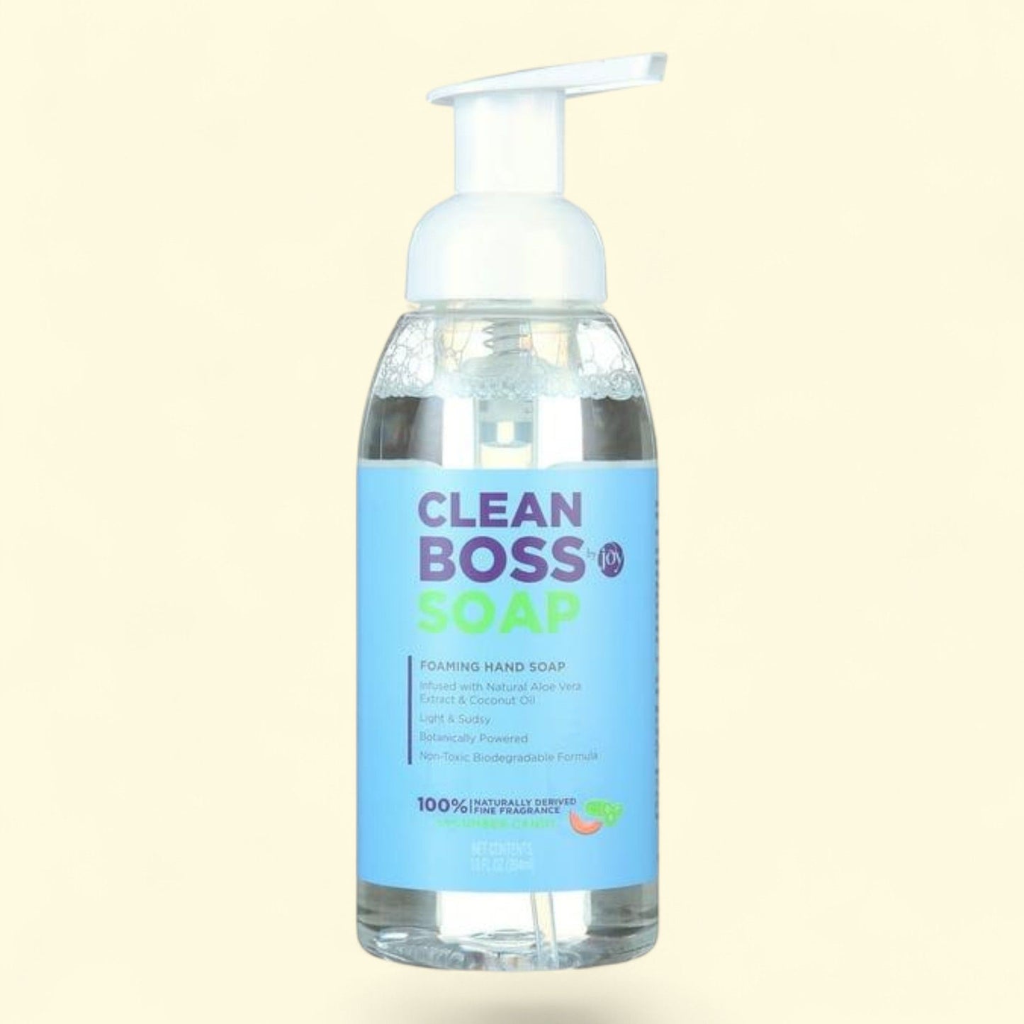 CleanBoss Foaming Hand Soap 13oz, Cucumber Candy