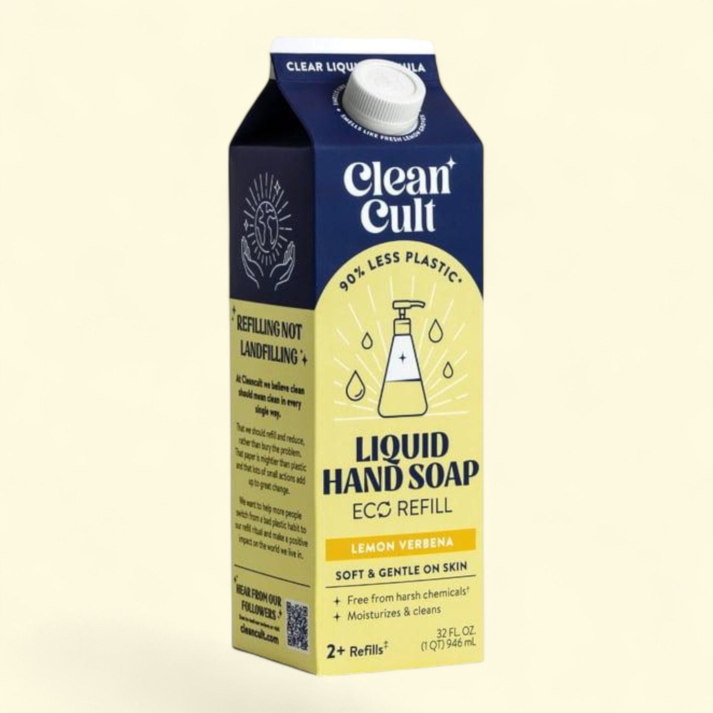 Cleancult Liquid Hand Soap Refill, 32 oz — authentic US product shipped worldwide by Treatspree