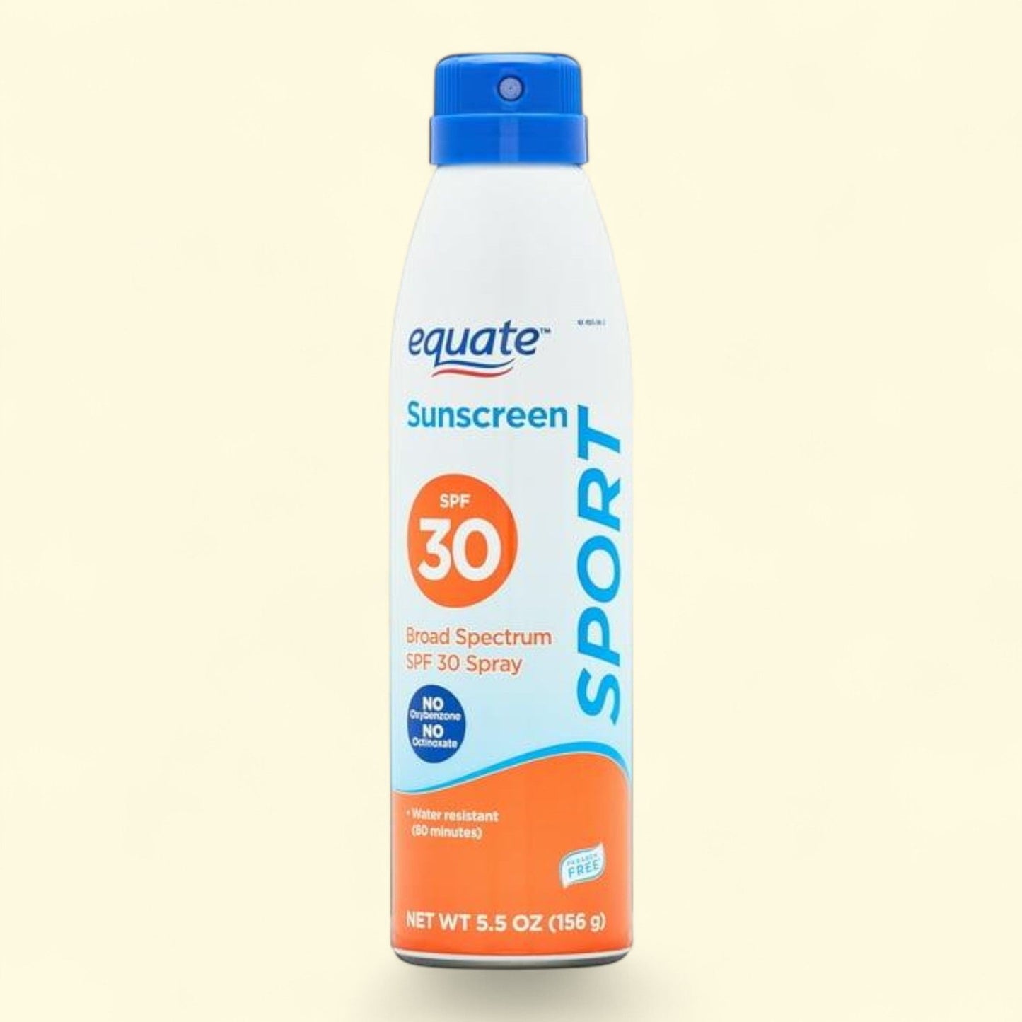 Equate Sport Sunscreen Spray, SPF 30, 5.5 oz