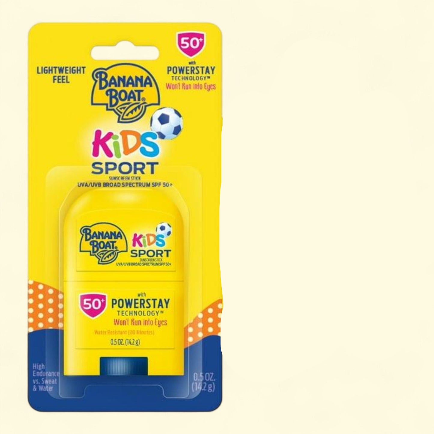Stick solaire Banana Boat Kids Sport SPF 50, 15 ml
