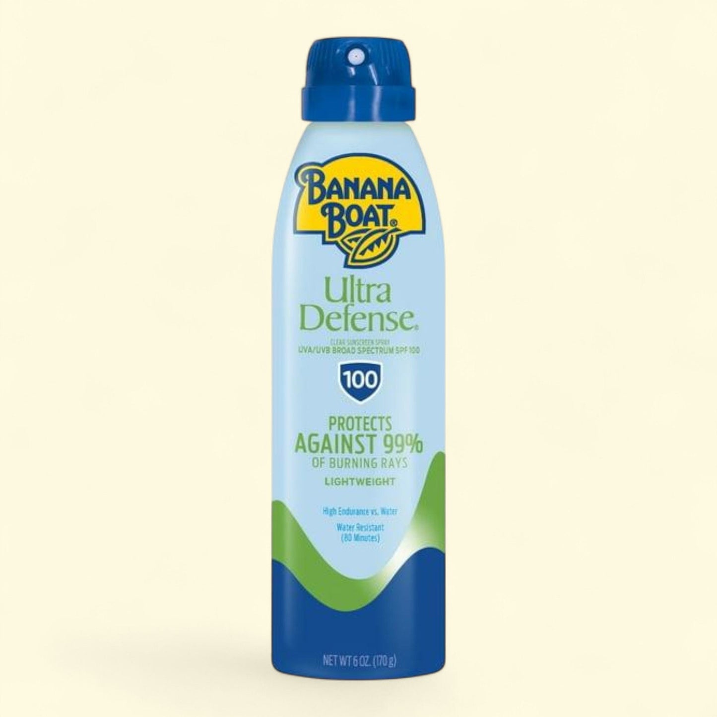 Banana Boat Ultra Defense SPF 100 Sunscreen Spray, 6 oz