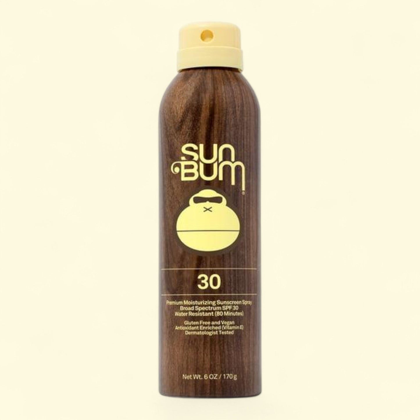 Spray solaire hydratant Sun Bum, indice de protection 30, 177 ml