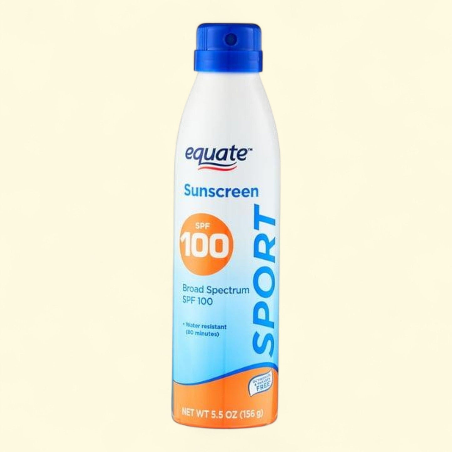 Equate Sport Sunscreen, SPF 100, 5.5 oz